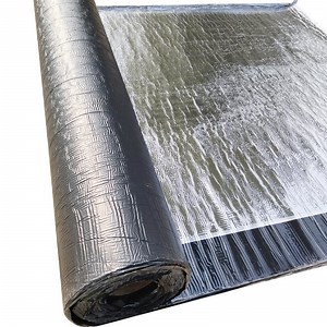 [Hot Item] Trade Aluminum Foil Pet PE Adhesive Waterproofing Membrane Bitumen Sheets