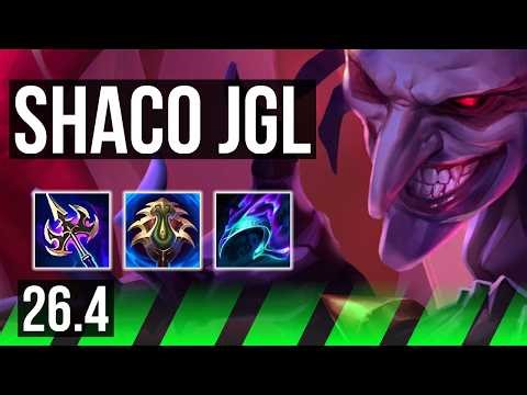 SHACO vs DR. MUNDO (JGL) | 52K damage | EUW Master | 26.4