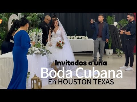BODA CUBANA en Houston: Ritmo, Tradición y Amor que Enamora 🇨🇺❤️ CUBA, PINAR DEL RIO, USA