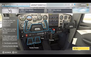 《微软飞行模拟》飞行训练 基本操作 第二节