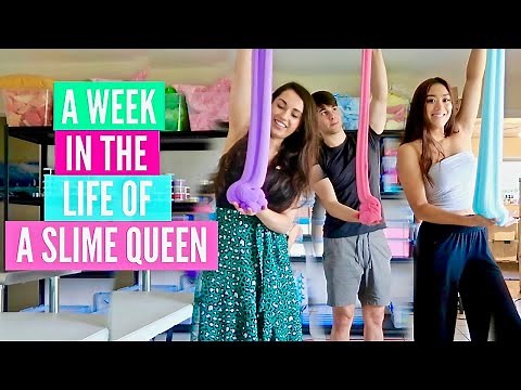A Week in The Life Of A Slime Lady// Talisa Tossell