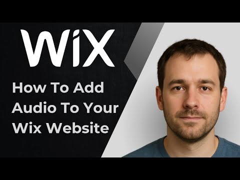 How to Add Audio to Your Wix Website (2025 Easy Tutorial)
