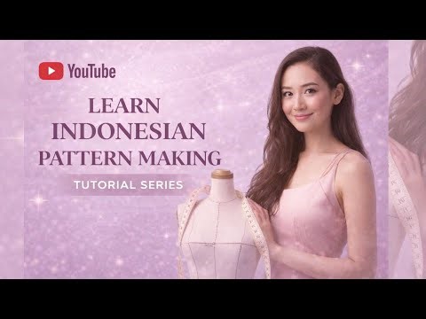 VIDEO 5 BACK BODICE BASIC PATTERN BLOCK DRAFTING FORMULAS EXPLAINED (1/4 SCALE) | INDONESIAN SYSTEM