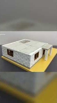 How to build a concrete floor slab in a two-story house in 1 min