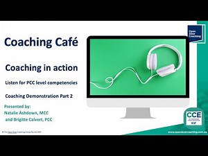 Coaching in action – listen to PCC-level coaching demonstration (Part 2)