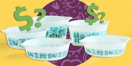 PSA: Don't Give Away Your Grandma's Vintage Pyrex, It Could Be Worth Thousands