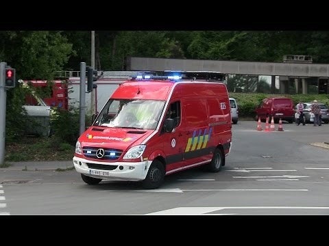 Nouveau Véhicule de Balisage - Pompiers Bruxelles PASI Delta