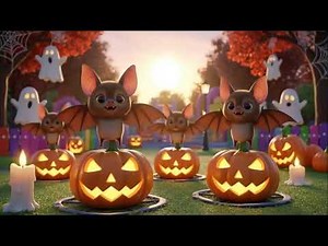 🎃 Cute Halloween Music (11 Hours) | Background Music for Halloween Kids
