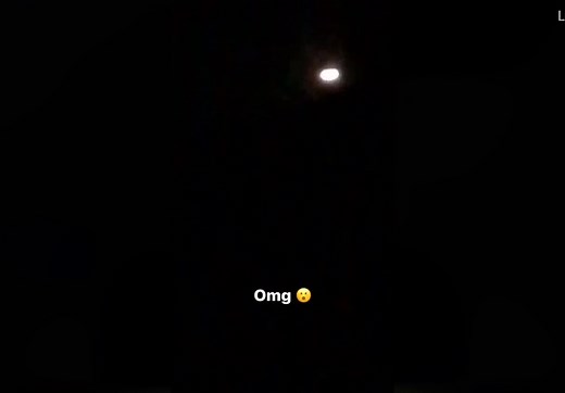 Stargazer spots mysterious lights flashing across the night sky