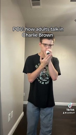 How adults talk in Charlie Brown