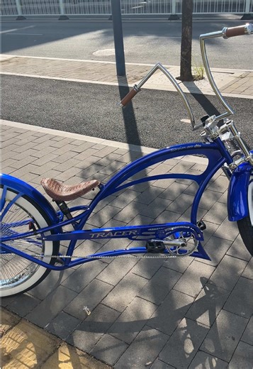 ✨Scorpion Pro DTS Blue #micargibike #fyp #cycling #cruiserbike #bikelife