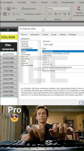 Contar Días entre 2 Fechas en Excel #excel #exceltips #exceltutorial #superexcel #exceltricks