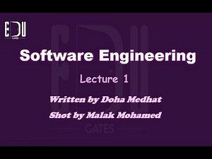 software Engineering lec 1