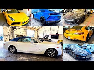 IAA Walk Around Hollywood, CA + Ferrari 488 + Rolls Royce + McLaren 600LT + AMG GT