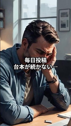 毎日投稿の台本作りが続かない…を卒業 #shorts #chatgpt #itツール #ai活用