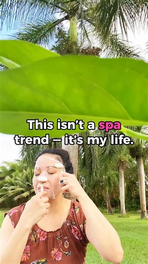 It’s time to re-introduce myself — not just as a spa owner, but as a woman whose life has always been rooted in holistic care. Hi, I’m Sheryl — the sole practitioner behind Aloha Day Spa. What you’re watching here isn’t content. It’s my real self-care ritual, filmed on our land in Hawaii. Those palm trees behind me? I planted them 28 years ago — with a shovel, wheelbarrow, and pick. The yellow bamboo hedges in the distance? My late husband and I dug and planted them together, one by one, shaping