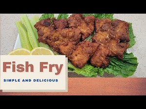 Fish Fry Recipe by My Cooking Menu