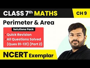 Class 7 Maths Unit 9 NCERT Exemplar Book - Quick Revision/All Concepts/All Questions Solved