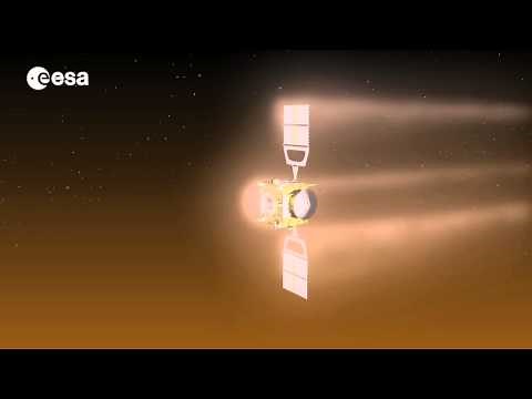 Venus Probe's Daring 'Aerobrake' Maneuver Visualized