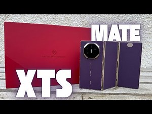 Huawei Mate XTs - UK's FIRST Unboxing!