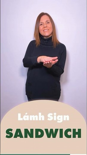 Lámh Sign For SANDWICH #lamh #sandwich