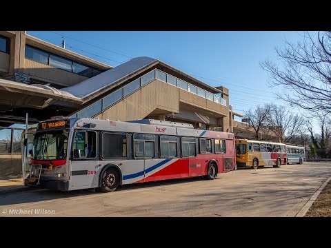 Ex WMATA, Fairfax Connector, & PRTC OmniRide Buses In Action