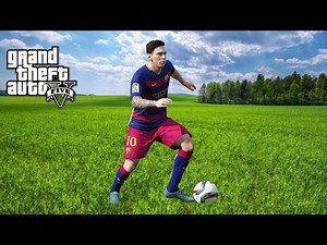 LIONEL MESSI PLAYS GTA 5 ( GTA 5 VLOG)