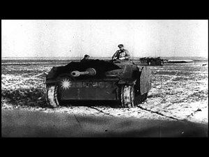 German forces operating on the Eastern Front, during World War II HD Stock Footage