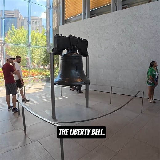 22K views · 385 reactions | This Is One of America's Most Iconic Symbols (The Liberty Bell)  #Travel #UnitedStates #Philadelphia | Travelwithchris | Facebook