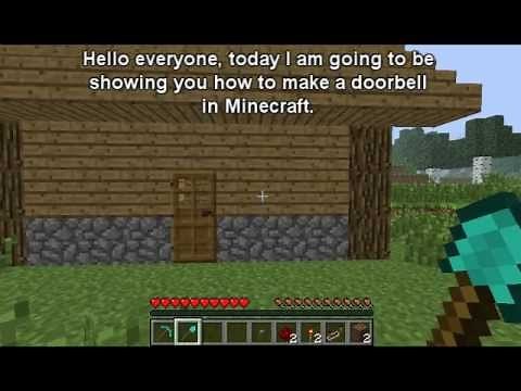 How To Make a Doorbell in Minecraft