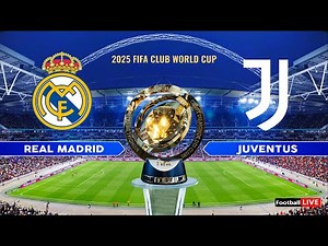 Real Madrid vs Juventus - FIFA Club World Cup 2025 | Full Match All Goals | PES Gameplay