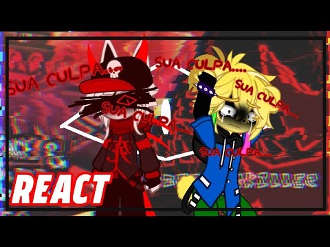 ❤️🖤 •|| Ocs e meus amigos • Reagindo ao Guest 666 (As) || Forsaken AU ||• 🖤❤️