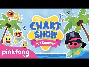 Beach Songs for Summer | Pinkfong Baby Shark Chart Show | Pinkfong Show for Children - Videos For Kids