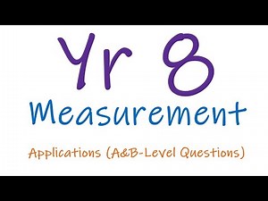 Year 8 Measurement Applications