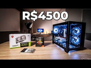 (POV) Montando PC Gamer de 4500 Reais pra Rodar TUDO no ULTRA !!!
