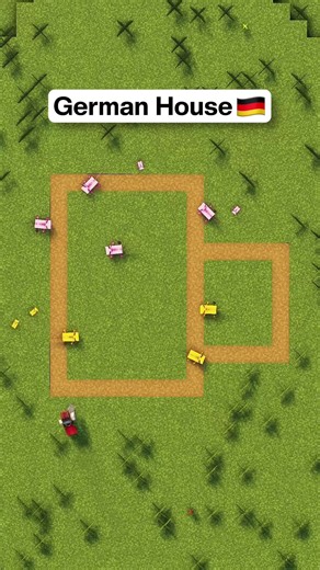 Minecraft German House 🇩🇪 #minecraft #minecraftbuilding #minecrafttutorial #germany