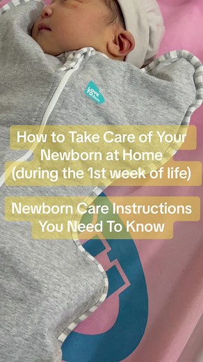 Newborn Care Instructions: How to Take Care of Your Baby at Home