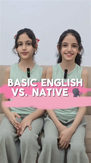 1.9M views · 10K reactions | Basic English vs. native #LearnEnglish #ESL #TEFL #improveyourenglish #pronunciationtips #speakenglish #learnenglish #esl #MPA #languagelearning #tefl #Unanimous #americanaccent | English.with.safisally | Facebook