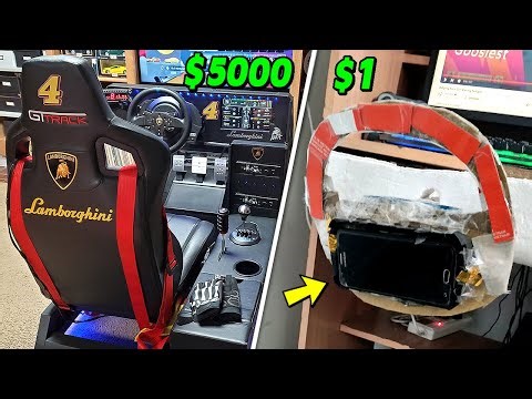 Cheap vs Expensive Sim Racing Setups...