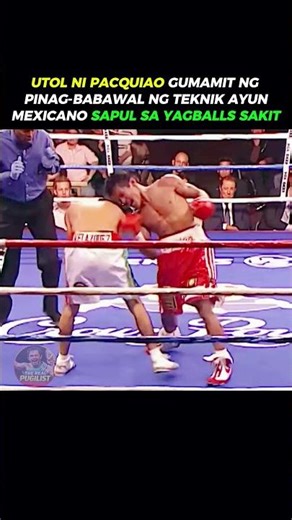 UTOL NI PACQUIAO GUMAMIT NG PINAGBABAWAL NA TEKNIK! | #boxing latest boxing fights 2026