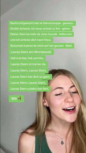 Lauras Stern - Intro🎤 IG: theshanaofficial #laurasstern #kinderserien #kindheit #kika #serienintros
