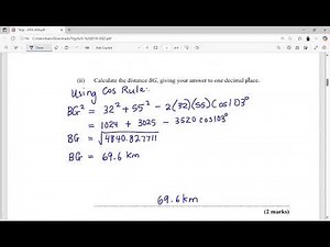 Trigonometry CSEC Math Past Paper Practice 2018 to 2020