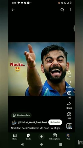 nilli pari pilli pari song for virat kohli #virat kohli #VR TOKEN GAMING
