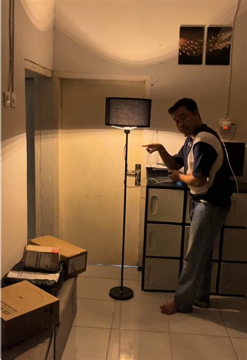 Standing Lamp, lampu Lantai Lampu berdiri Lampu Pojokan lampu dekorasi lampu Backlight #standinglamp