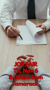Ready to apply? Bring these items to the Republic Energy Job Fair and let's talk opportunities! Thursday, November 6 | Tamarack | 8:30am – 5pm | Classic Hits 98.3FM | Facebook