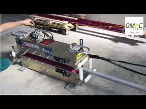 Cable-pusher machine by Omac Italy