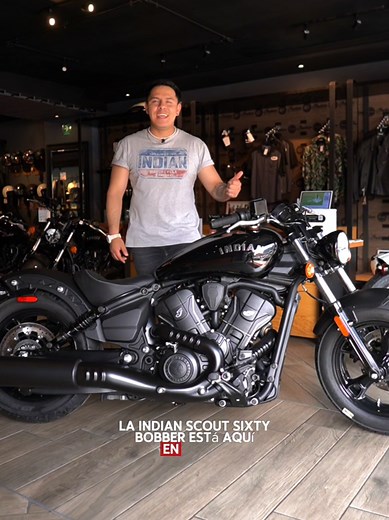 Descubre la Indian Scout Sixty Bobber en Satélite