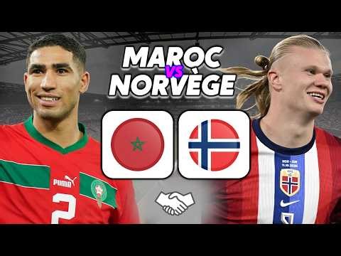 🔴 [LIVE] 🇲🇦 MAROC - NORVÈGE 🇳🇴 / 🔥 UN CHOC XXL AVANT LA COUPE DU MONDE ! - AMICAL - MATCH COMMENTÉ