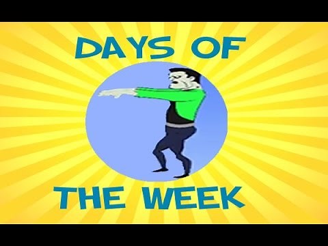 Days of the Week - Every Day Can Be a Fun Day - Days of the Week