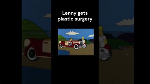 Lenny gets Plastic Surgery